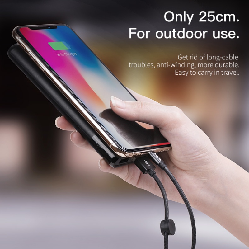 Cáp sạc Hoco X35 cao cấp dài 0.25m