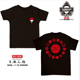 Áo thun ngầu Naruto Uchiha Gang Sharingan độc đẹp