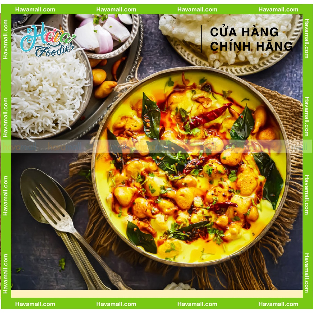 [HÀNG CHÍNH HÃNG] Lá Cari Khô Havafoodies - Curry Leaves