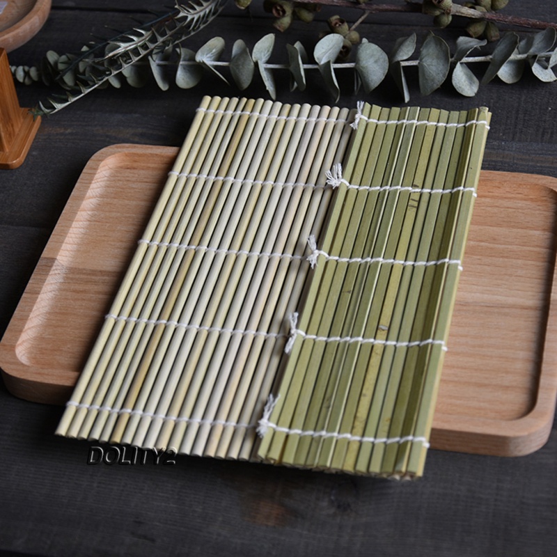 Set 2 Thảm Cuộn Sushi Bằng Tre Chất Lượng Cao
