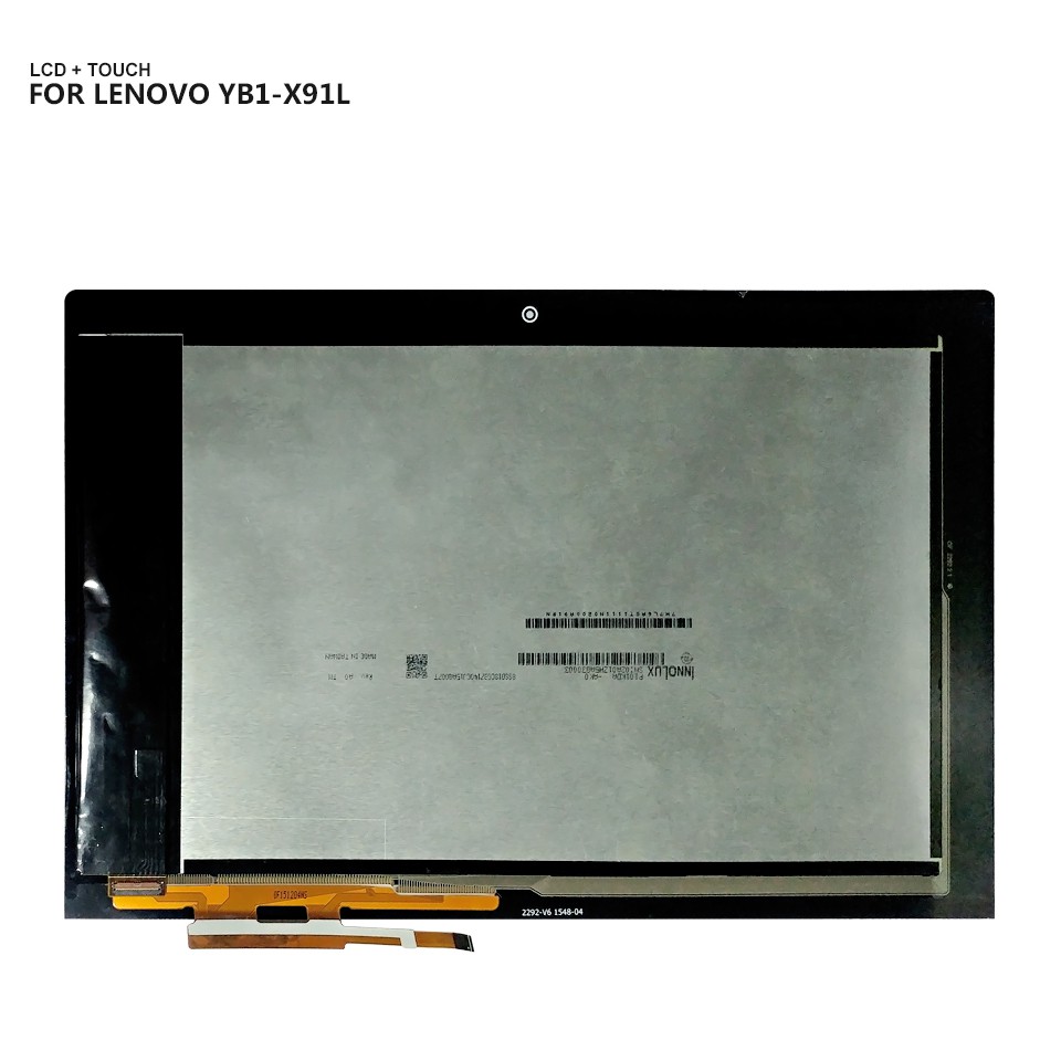 For Lenovo Yoga Book YB1-X91F YB1-X91L LCD Display Touch Screen Assembly