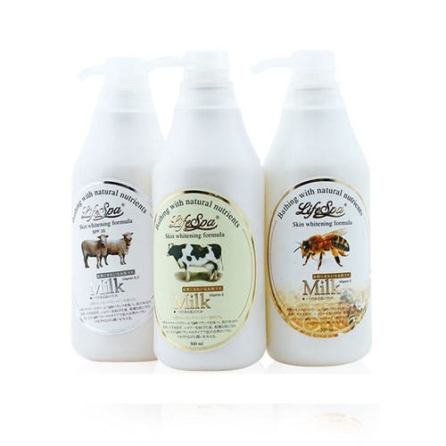 Sữa Tắm Trắng Da LifeSpa Skin Whitening Milk 500ml