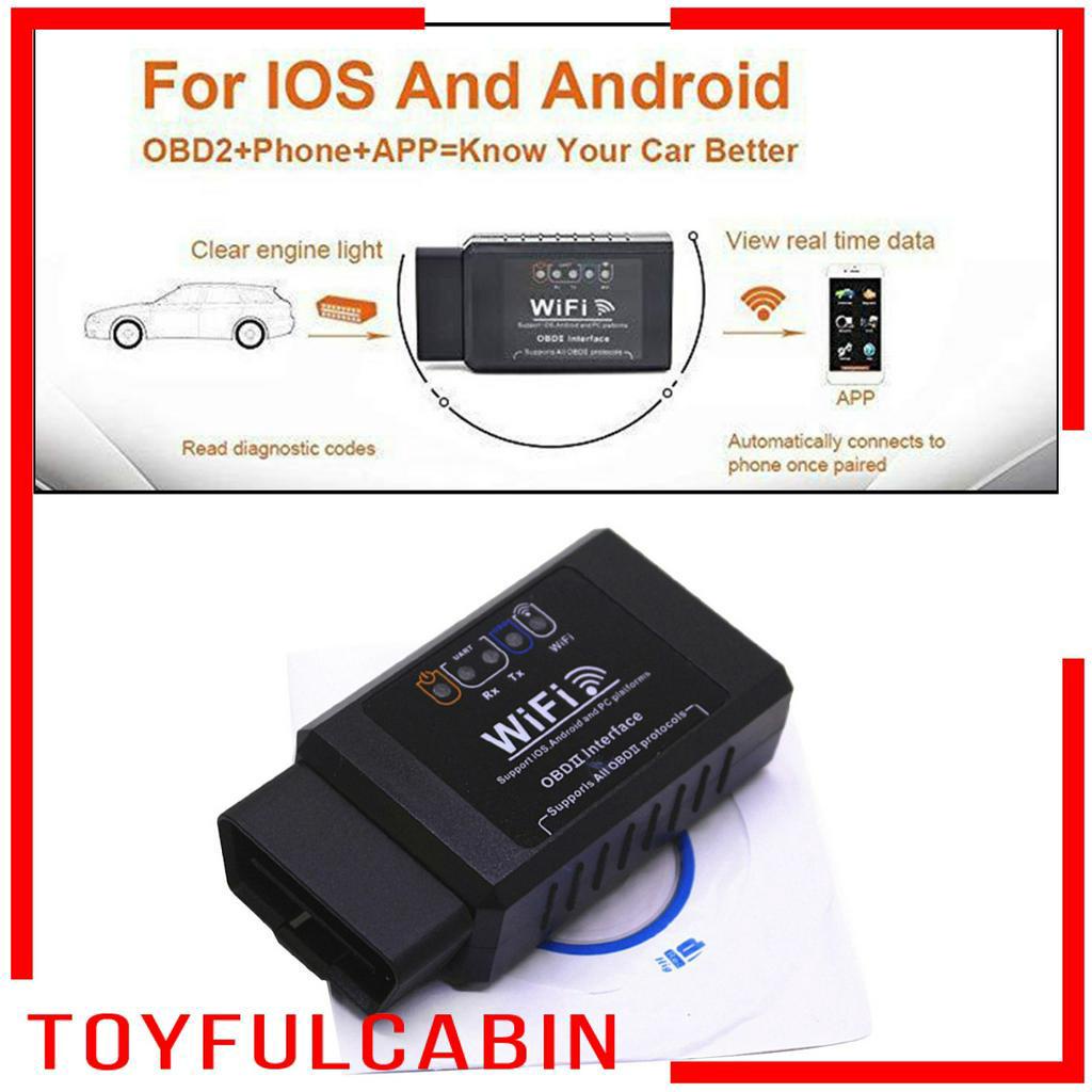 Thiết Bị Đọc Mã Chẩn Đoán Lỗi Xe Hơi Wifi OBD2 OBDII Cho iOS &amp; Android