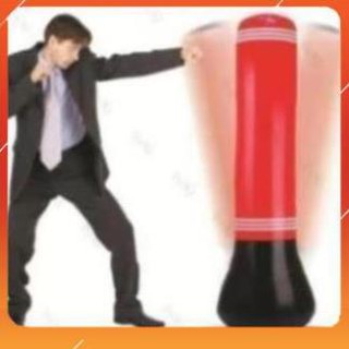 Trụ đấm đá Boxing 1.6m bơm hơi_ (TẶNG KÈM BƠM)