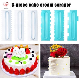 Bộ 3 Dụng Cụ Tạo Hình Răng Cưa Trang Trí Bánh