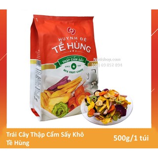 Thanh Hóa - Hoa quả sấy - Trái cây sấy thập cẩm Huynh đệ Tề Hùng gói 500g