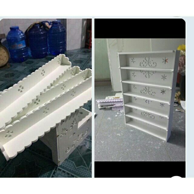 Combo kệ để sơn 40x60 + 3 thanh kệ 60