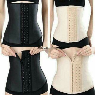 ❣️❣️❣️Gen nịt bụng định hình Latex 9 xương thép, 3 nấc móc Perfect Body