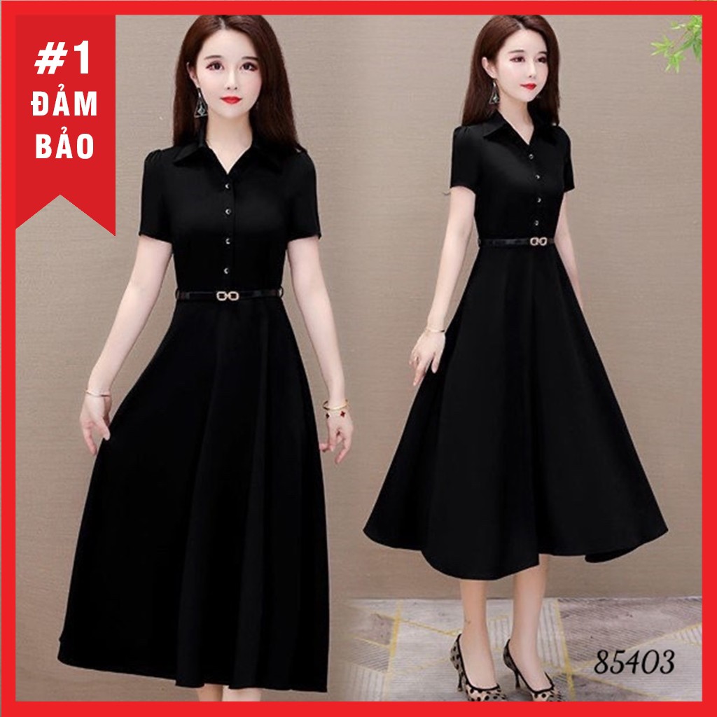 Đầm thiết kế thanh lịch kèm nịt đủ size 30 đến 72kg - 85403 | BigBuy360 - bigbuy360.vn