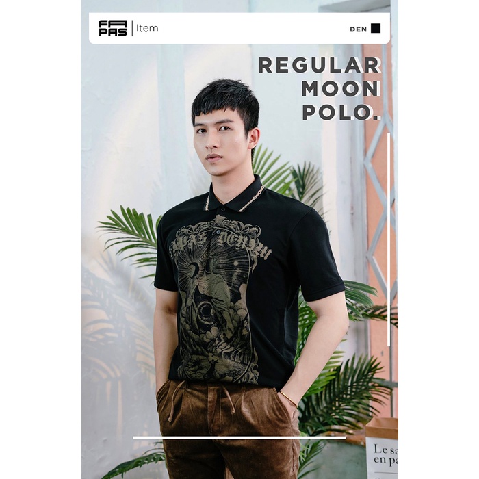 [Mã LT50 giảm 50k đơn 250k] Áo Polo Nam Moon Trẻ Trung Lịch Lãm Chất Vải Cotton Mềm Thoải Mái Form Vừa Vặn - FAPAS