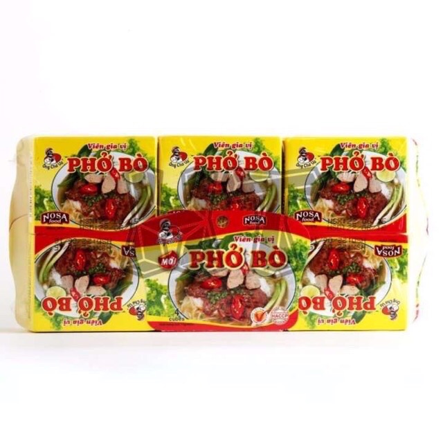 Viên gia vị phở bò hiệu Ông Chà Và 75g