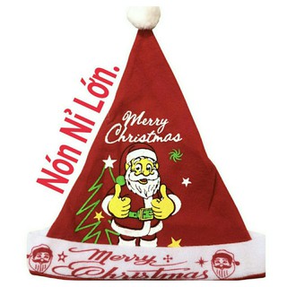 Mũ nón noel nỉ