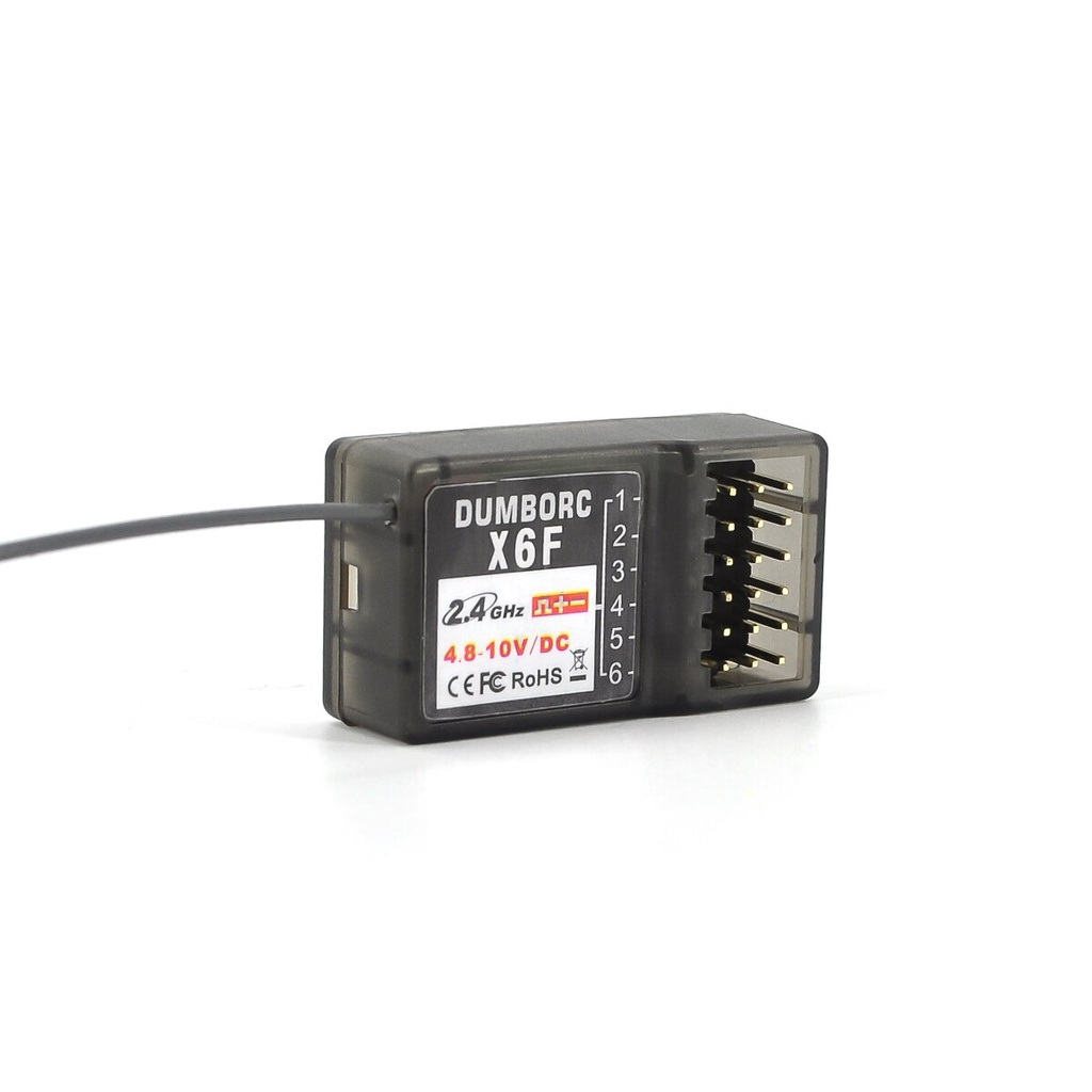 Bộ Thu Phát DUMBORC X6F 2.4G 6CH Cho Đồ Chơi Điều Khiển Từ Xa DUMBORC X6 X4 X5 MN-90 MN99s RC