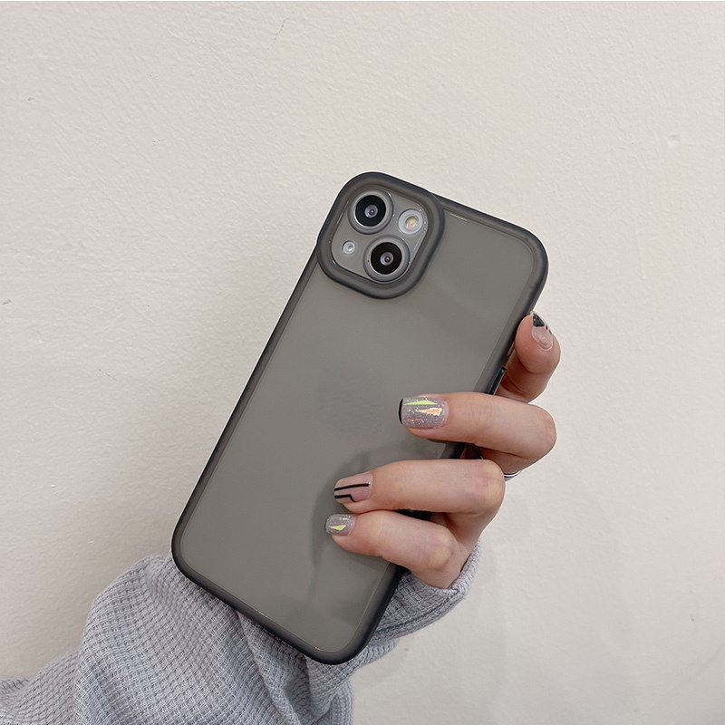 Ốp Điện Thoại Silicon Mềm Trong Suốt Siêu Mỏng Bảo Vệ Camera Cho iPhone 12pro 14 Pro Max X XR Xs Max 11 12 13 Pro Max