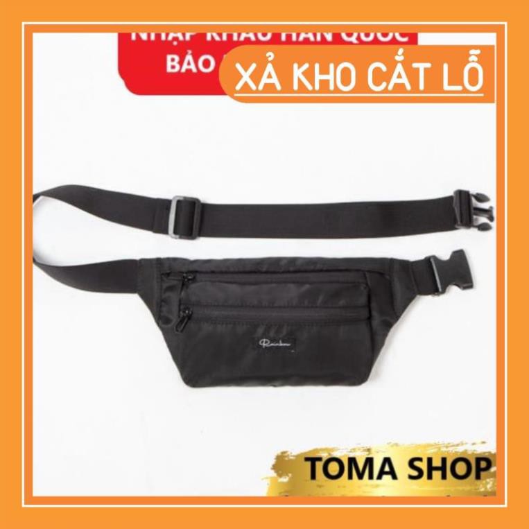 Túi bao tử, túi đeo chéo nam mini Rainbow BG005 chất vải trượt nước đơn giản , nhỏ gọn , thời trang