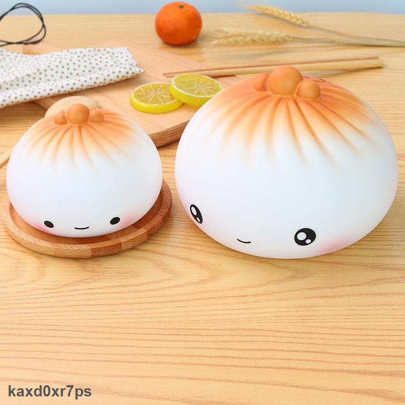 GENUINE Ống Tiết Kiệm Tiền Hình Bánh Bao Độc Đáo