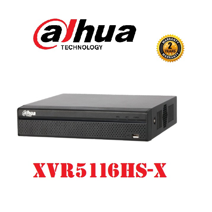 Đầu ghi hình HDCVI/TVI/AHD và IP 16 kênh DAHUA XVR5116HS-X