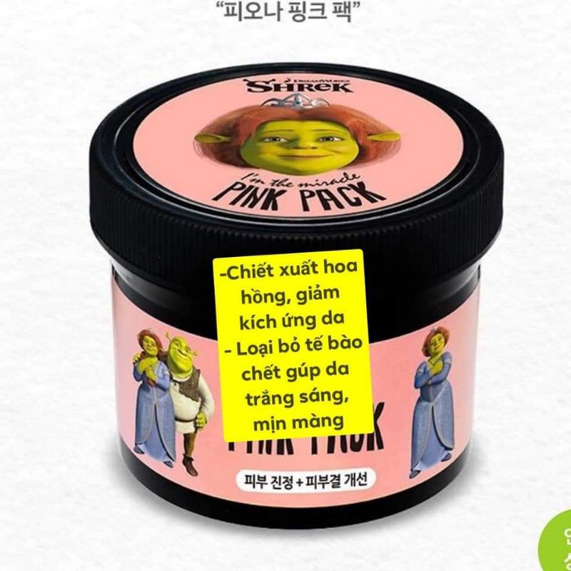 MẶT NẠ mask đất sét I'm The Real Shrek pack 110G