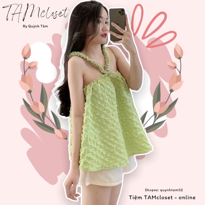 Set babydoll xốp + short - TK982