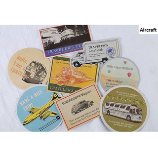 Sticker vintage du lịch