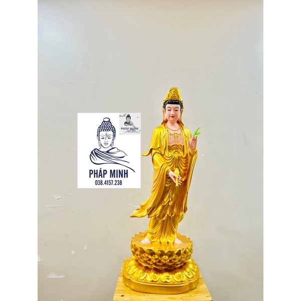 Tôn Tượng Tam Thánh Tây Phương 70cm