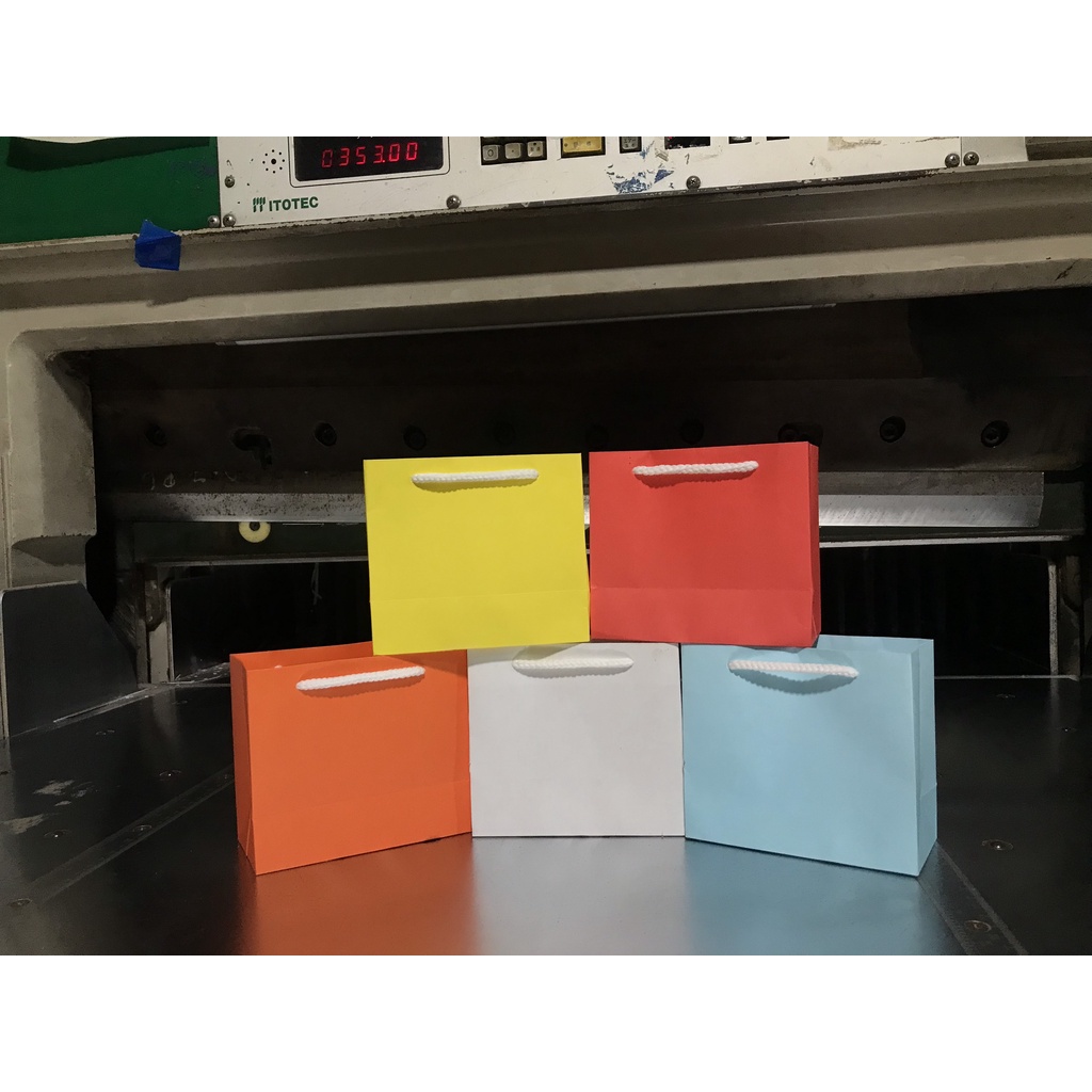 100 cái Túi giấy Kraft JAPAN cao 11 x ngang 12 x rộng đáy 6 cm