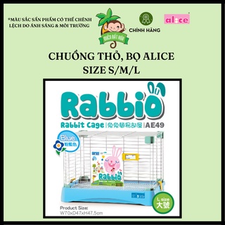  Chuồng thỏ bọ - Chuồng chuyên dụng cao cấp chính hãng Alice 3 kích thước S M L dành cho thỏ bọ 