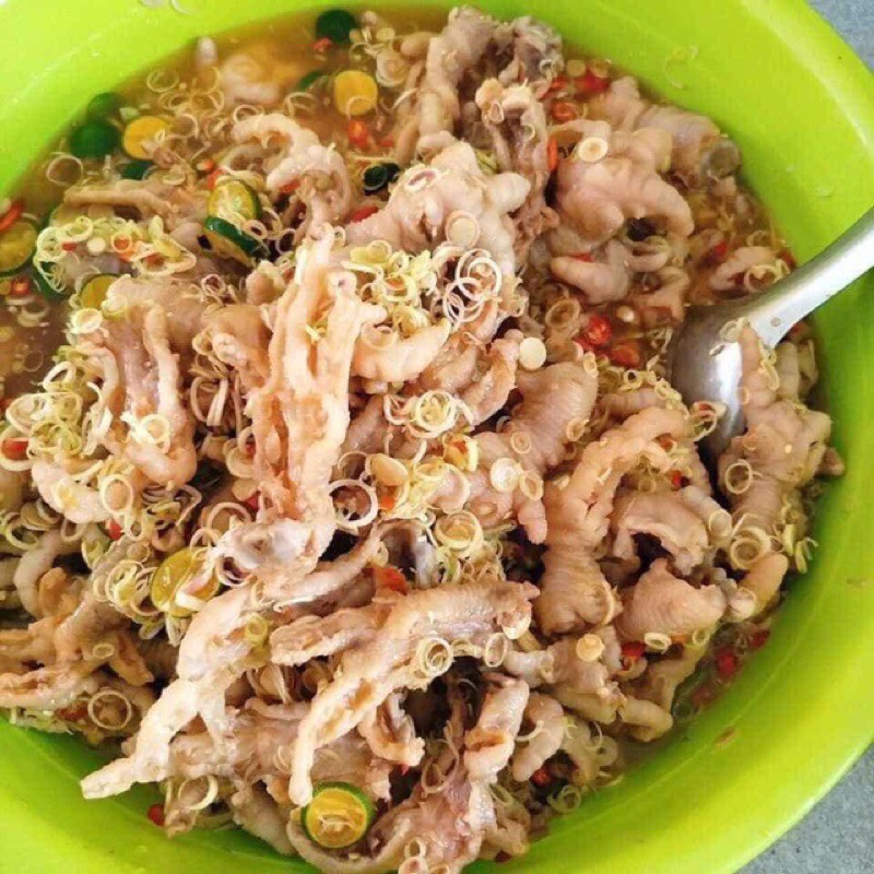 Chân gà rút xương khay 1kg, hàng chuẩn công ty | BigBuy360 - bigbuy360.vn