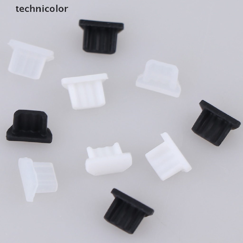 Set 10 nắp đậy cổng sạc micro-usb chống bụi tiện dụng thích hợp cho điện thoại
