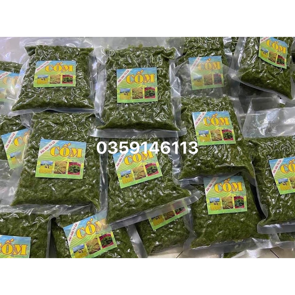 Cốm Tươi Tú Lệ xanh tự nhiên không phẩm màu - đặc sản Yên Bái