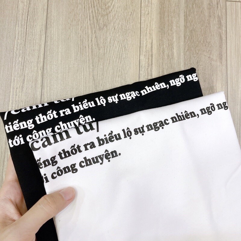 Áo đôi, áo thun cặp nam nữ tay lỡ Unisex Ủa Em form rộng vải cotton Hot Trend 2022