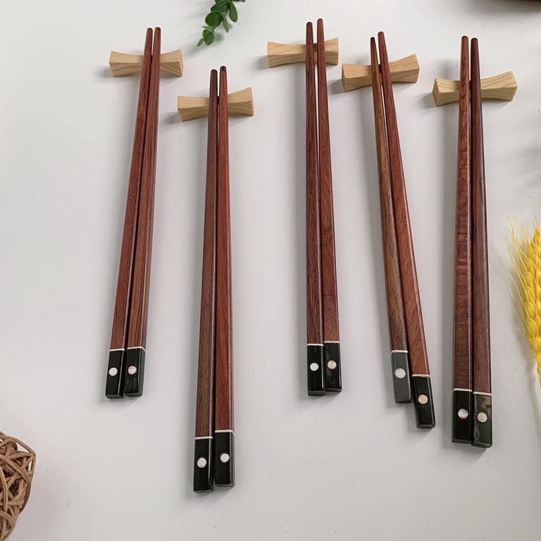 Đũa Gỗ Cẩm, Gỗ Trắc, Gỗ Mun Khảm Trai Đẹp, Tinh Tế Của Vitrapro