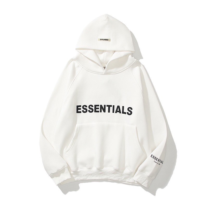 [Mã SR101512 giảm 25% đơn 50K] Áo nỉ hoodie Essentials unisex dài tay nam nữ cao cấp áo phông nỉ bông sweater có mũ | BigBuy360 - bigbuy360.vn