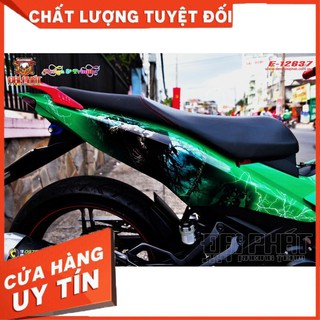 Tem Xe Exciter 150 Death Xanh Đen