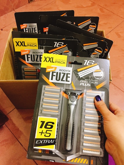 Dao cạo râu Fuze Đức 21 lưỡi titan thay thế