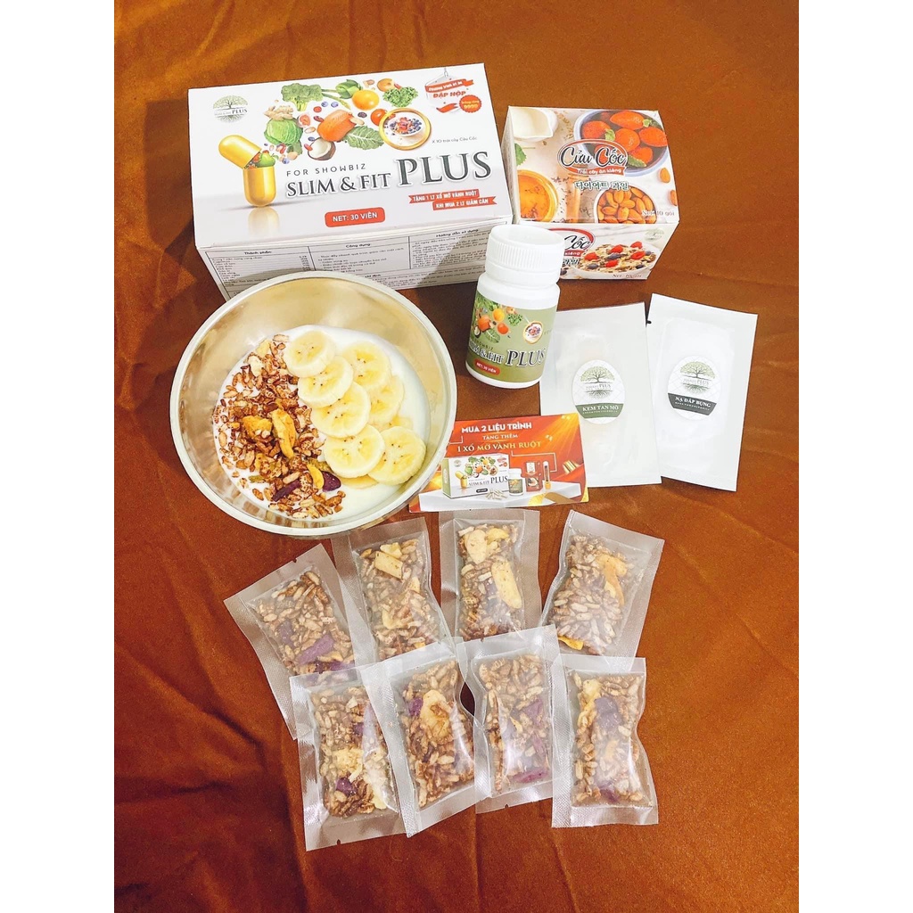GIẢM CÂN SLIM & FIT PLUS X1000 CHÍNH HÃNG