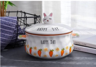 BÁT SỨ HÌNH NỒI 2 QUAI CÓ NẮP