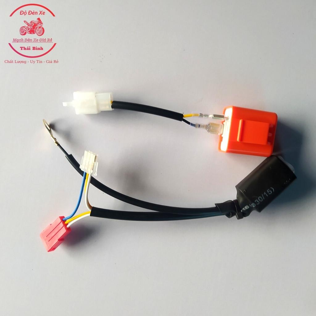 Mạch hazard winner X wave, Mạch ưu tiên các dòng honda lắp trên công tắc zin kèm cục chớp điện tử