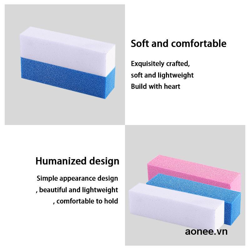 ✨✨1 Cây Giũa Móng Tay Màu Trắng Hồng Xanh Dương