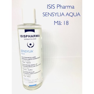 Isispharma Sensylia Aqua (250 ml): Nước tẩy trang.