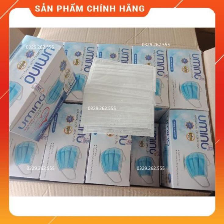 (Giá sốc) Hộp khẩu trang 4 lớp màu trắng tinh