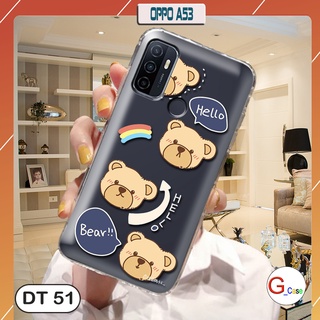 Ốp lưng dẻo OPPO A53  - in hình