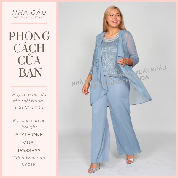 Áo khoác voan bên ngoài nữ big size nhiều màu R&M