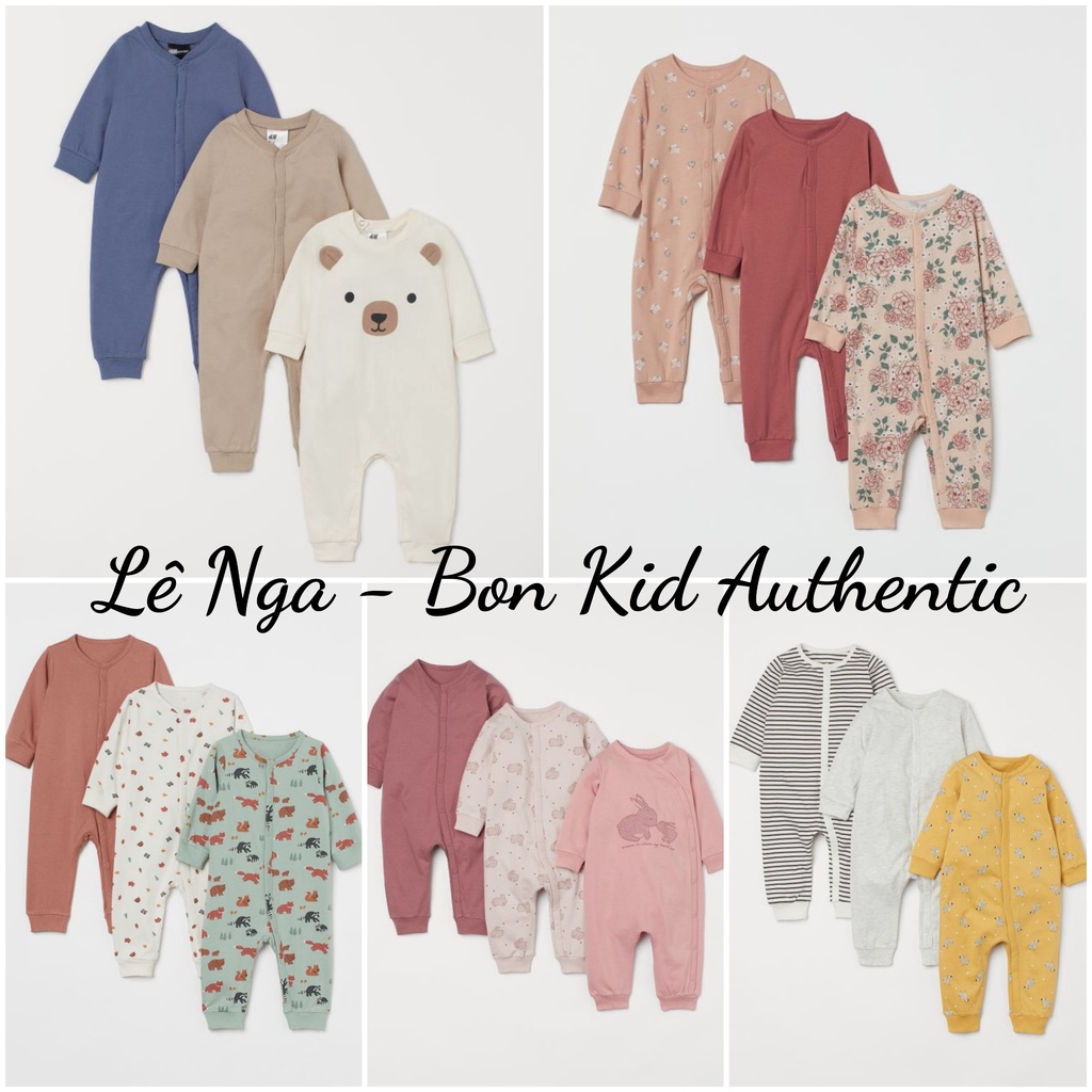 Set 3 body HM UK/JP/CHINA CHÍNH HÃNG sz từ 1-2m đến 1.5-2y
