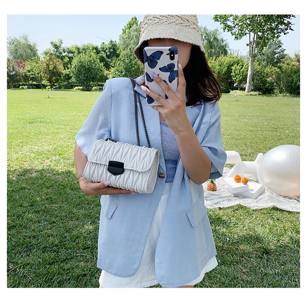 Túi đeo chéo nữ đẹp đi chơi phong cách Hàn Quốc TADA DC47 | BigBuy360 - bigbuy360.vn