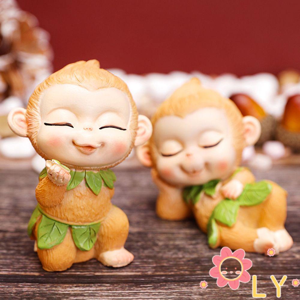 Đồ trang trí Tượng Khỉ Dùng Trang Trí Phòng Khách / Xe Hơi