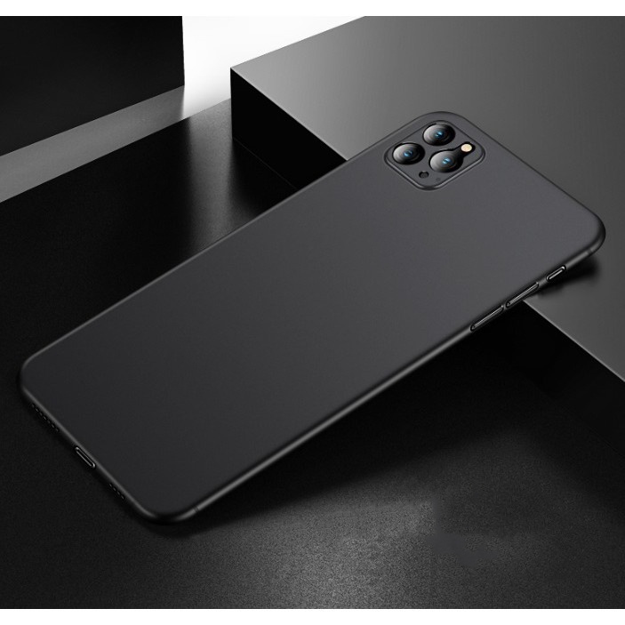 Ốp Điện Thoại Nhựa Trong Suốt Bề Mặt Nhám Cho IPhone 11 Pro Max X XS Max XR