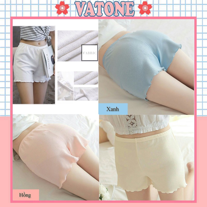 [Mã WASTUP5 giảm 10% tối đa 20K đơn 99K] Quần đùi nữ mặc trong váy, mặc nhà bông xù BX | BigBuy360 - bigbuy360.vn