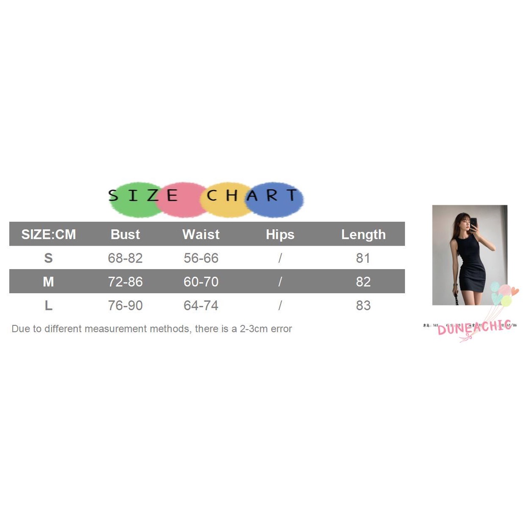 DUNEA Áo Tank Top Sát Nách Màu Đen Ôm Dáng Quyến Rũ Cho Nữ