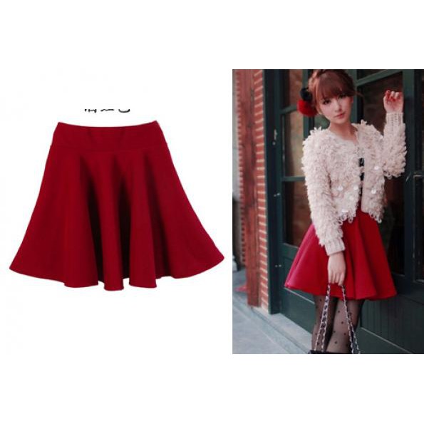 Chân váy xòe ngăn ( Đỏ) | BigBuy360 - bigbuy360.vn